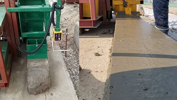 混凝土路緣成型機(jī)，一次成型路緣機(jī)